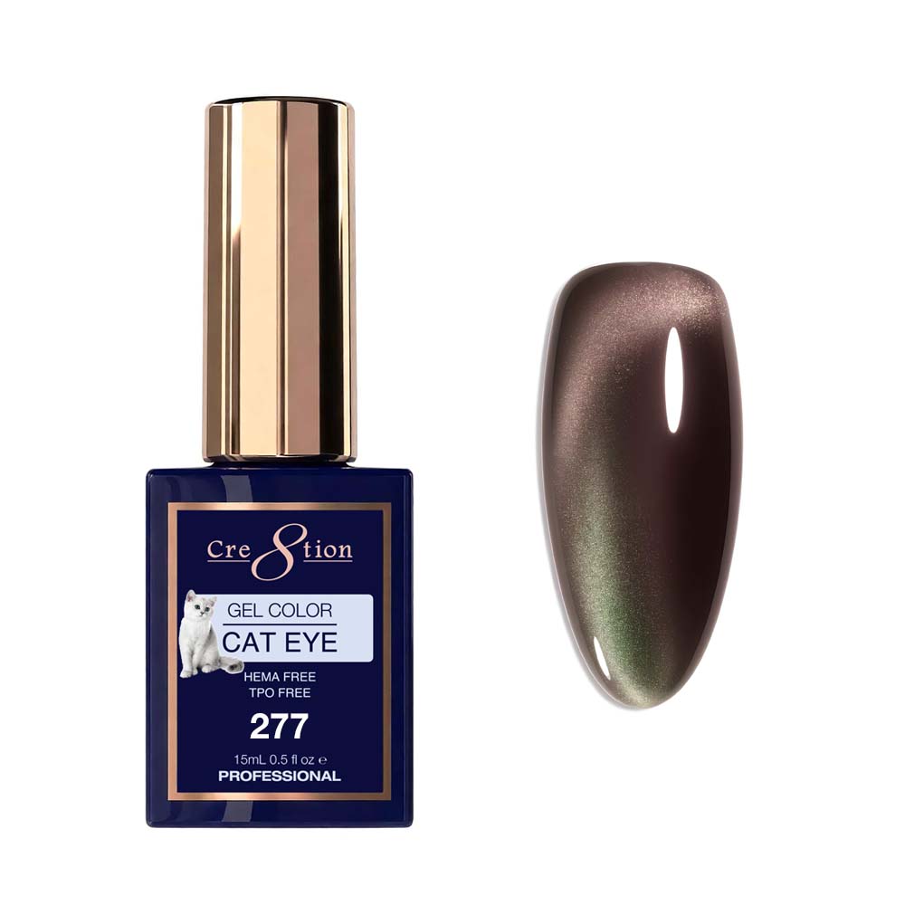 Cre8tion Cat Eye Soak Off Gel 0.5oz 277