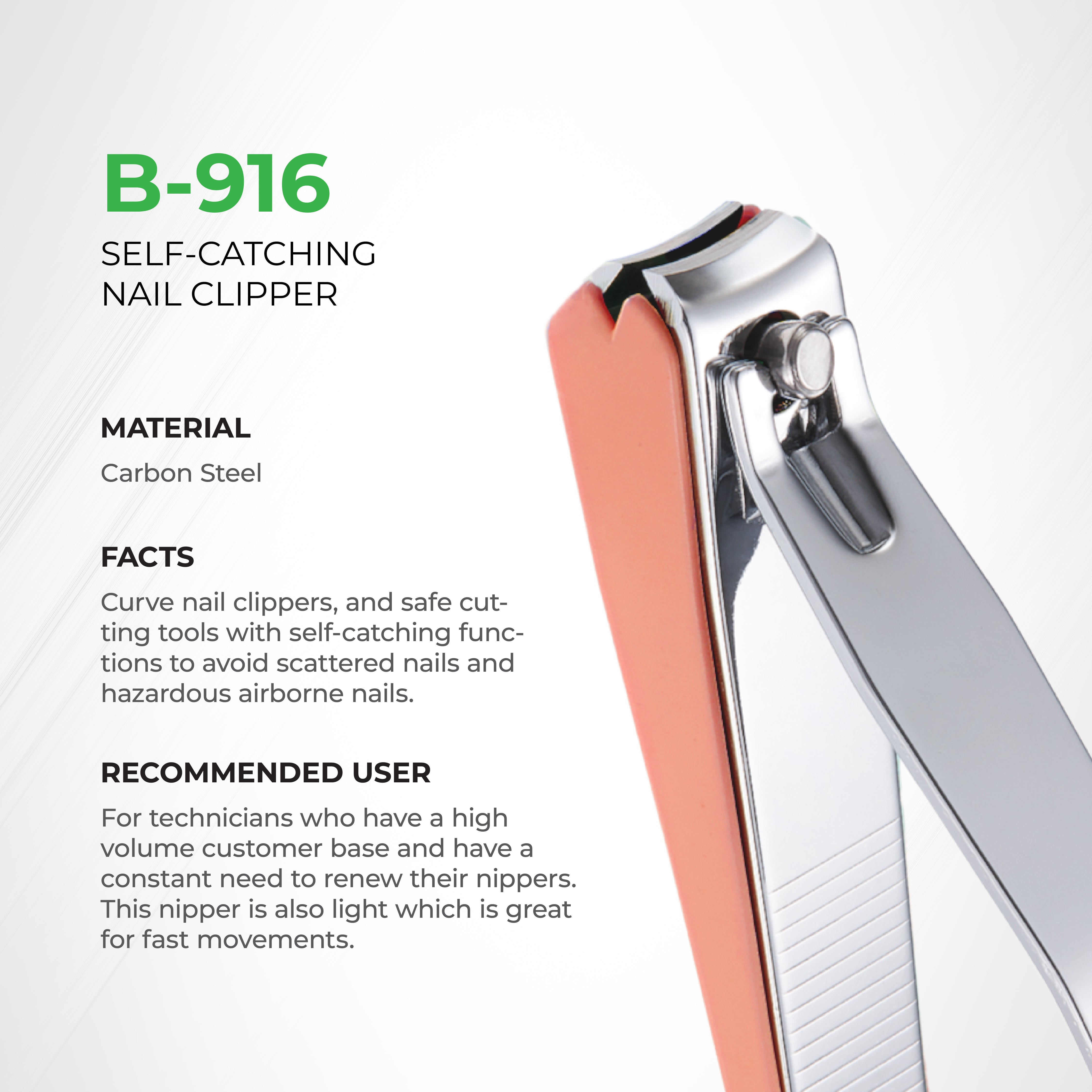 NGHIA EXPORT Professional Cuticle Nipper - CL-206 (Stainless Steel)